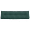 vidaXL Coussin de Dos Vert fonc&eacute; 160 x 24 x 50 cm Velours