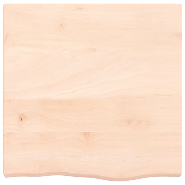 vidaXL &Eacute;tag&egrave;re murale 60x60x(2-6) cm bois de ch&ecirc;ne massif non trait&eacute;