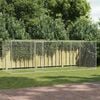 vidaXL Cage pour chien Argent&eacute; 600 x 200 x 200 cm Acier galvanis&eacute;