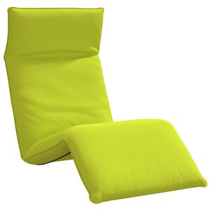 vidaXL Transat pliant vert vif 175 x 54 x 8,5 cm en tissu Oxford