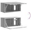 vidaXL Ensemble meuble TV 2 pcs Gris Sonoma Bois d'ing&eacute;nierie