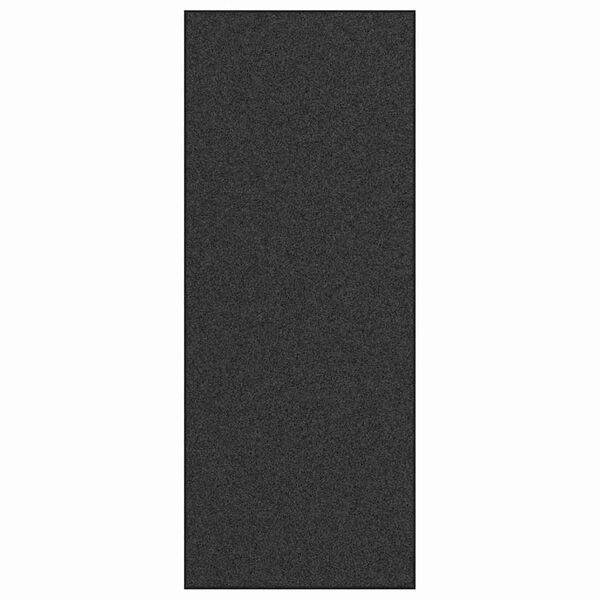 vidaXL Tapis d'entr&eacute;e Autre Anthracite et noir 120 x 300 cm