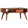 vidaXL Table basse 85x50x41 cm Bois d'acacia solide