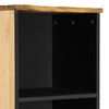 vidaXL Buffet 38x34x160 cm bois de manguier massif brut