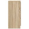 vidaXL Buffet ch&ecirc;ne sonoma 37,5x35x76 cm bois d'ing&eacute;nierie