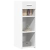 vidaXL Buffet blanc 30x42,5x93 cm bois d'ing&eacute;nierie