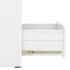 vidaXL Classeur Blanc 46x62x102,5 cm Acier