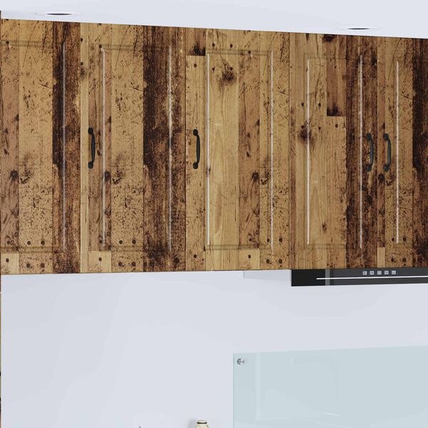 vidaXL Armoire de cuisine avec &eacute;tag&egrave;re Bois ancien 40 x 31 x 80 cm
