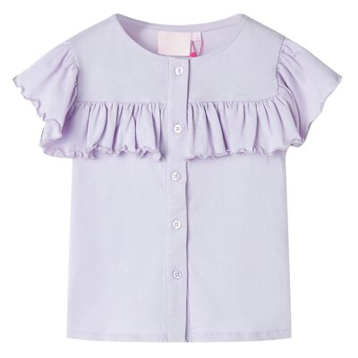 T-shirt pour enfants lila 128