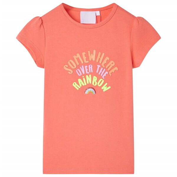 T-shirt pour enfants corail 104