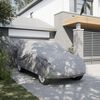 vidaXL Housse de voiture SUV compl&egrave;te gris M tissu non tiss&eacute;