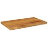 vidaXL Dessus de table 60x20x2,5 cm rectangulaire bois massif manguier