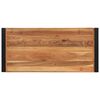vidaXL Table basse 120x55x40 cm bois massif d'acacia