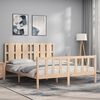 vidaXL Cadre de lit sans matelas 160x200 cm bois massif de pin