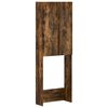 vidaXL Armoire de toilette ALKMAAR Ch&ecirc;ne fum&eacute; 66 x 25,5 x 190 cm