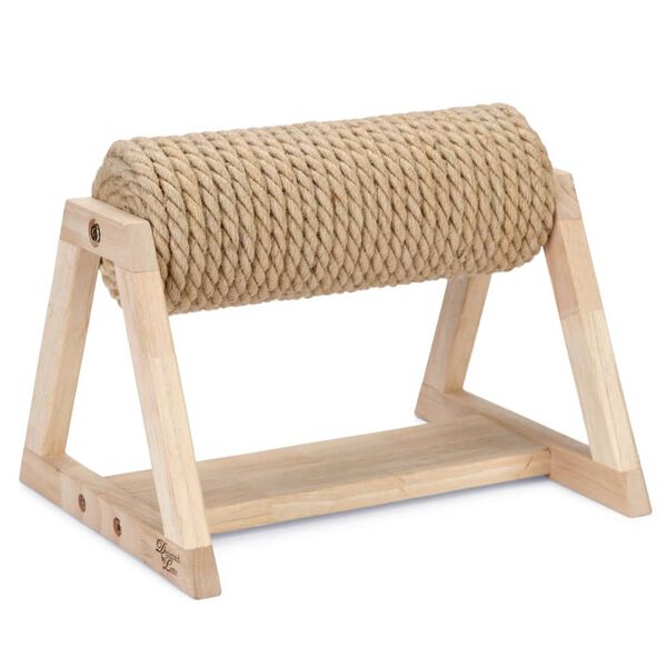 Designed by Lotte Bobine sur pied griffoir chat Yves 36x29,5x28 cm