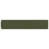 vidaXL Bordures pelouse 30pcs vert olive 20x103cm acier lamin&eacute; &agrave; froid