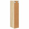 vidaXL Armoire suspendue avec stockage Ch&ecirc;ne Sonoma 20 x 29,5 x 100 cm
