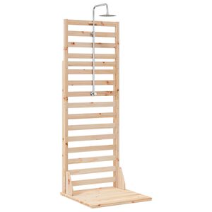 vidaXL Douche d'ext&eacute;rieur 225 cm Naturel