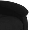 vidaXL Fauteuil inclinable noir velours