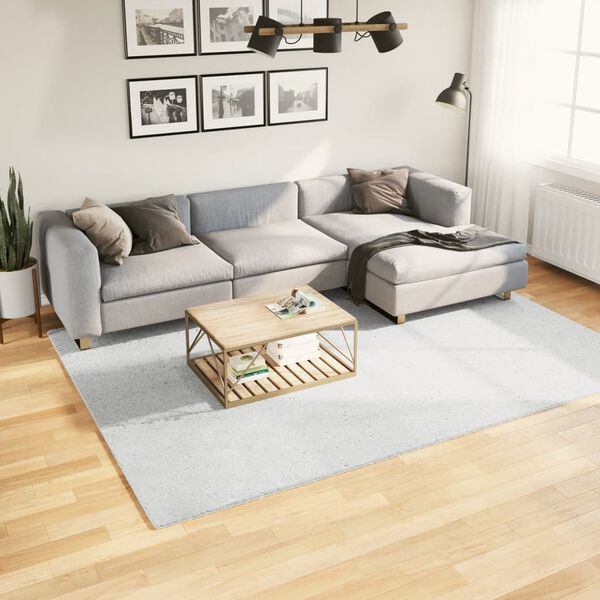 vidaXL Tapis OVIEDO &agrave; poils courts gris 200x280 cm