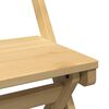 vidaXL Chaises à manger pliables lot de 4 Corona bois massif de pin