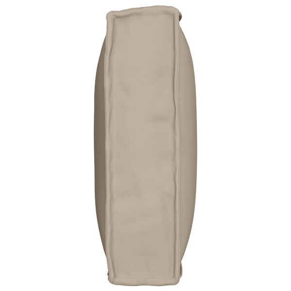 vidaXL Coussin Taupe 80 x 40 x 12 cm Tissu Oxford