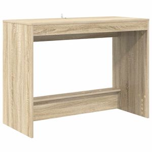 vidaXL Bureau de lit Ch&ecirc;ne Sonoma Bois d'ing&eacute;nierie 100 x 45 x 75 cm