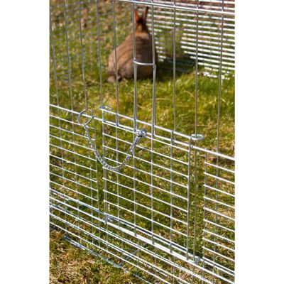 Kerbl Enclos pour petits animaux avec barrière de fuite 144x112x60 cm