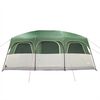 vidaXL Tente de cabine familiale 10 personnes vert imperméable