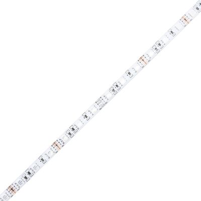 vidaXL Buffet avec lumières LED Blanc 115,5x30x75 cm