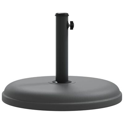 vidaXL Base de parasol pour mâts Ø32/35/38 mm 15 kg rond