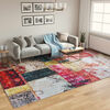 vidaXL Tapis lavable multicolore 400x300 cm antid&eacute;rapant