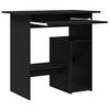 vidaXL Bureau ch&ecirc;ne noir 80x45x74 cm bois d'ing&eacute;nierie
