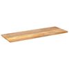vidaXL Dessus de table 140x50x2,5cm rectangulaire bois massif manguier