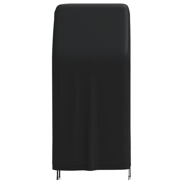 vidaXL Housse de barbecue 162x61x122 cm noir oxford 420D