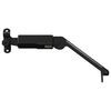 vidaXL Charni&egrave;re de support de couvercle 12 pcs Noir 192 x 32 x 50 mm