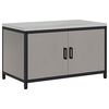 vidaXL Rangement de cuisine avec &eacute;tag&egrave;re Rouill&eacute; 60 x 50 x 92 cm Acier