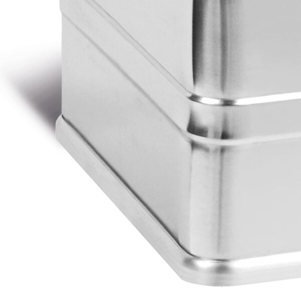 ALUTEC Bo&icirc;te de rangement en aluminium COMFORT 6 L