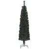 vidaXL Arbre de No&euml;l artificiel mince avec support 120cm fibre optique