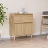 vidaXL Buffet Ch&ecirc;ne sonoma 60x35x70 cm Bois d'ing&eacute;nierie