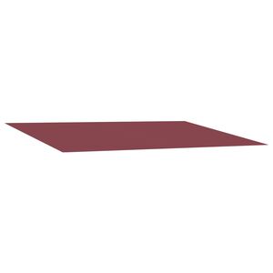 vidaXL Toile de rechange pour auvent Rouge bordeaux 450 &times; 350 cm