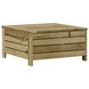 vidaXL Salon de jardin 7 pcs avec coussins bois de pin impr&eacute;gn&eacute;