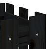 vidaXL Lit sur&eacute;lev&eacute; de jardin design de cl&ocirc;ture 100x30x30cm pin massif