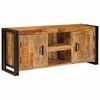 vidaXL Meuble TV Marron 120 x 30 x 50 cm Bois d'acacia massif