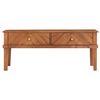 vidaXL Table basse 100x50x41 cm Bois d'acacia massif