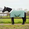 vidaXL Couverture &Eacute;quine Vert fonc&eacute; complet 95 cm Fleece polaire