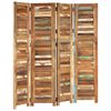 vidaXL Cloison de s&eacute;paration 168 cm Bois massif de r&eacute;cup&eacute;ration