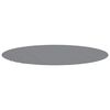 vidaXL Tapis de piscine &Oslash; 306 cm (1 mm) Tissu non tiss&eacute; Gris clair