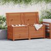 vidaXL Bo&icirc;te &agrave; coussins d'ext&eacute;rieur Marron 150x50x56 cm Sapin massif